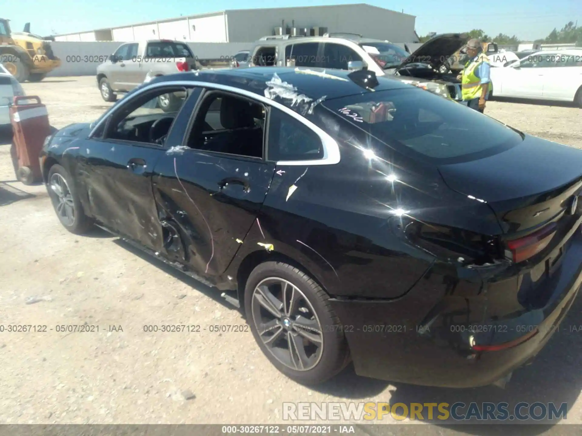6 Фотография поврежденного автомобиля WBA73AK0XM7H60331 BMW 2 SERIES 2021