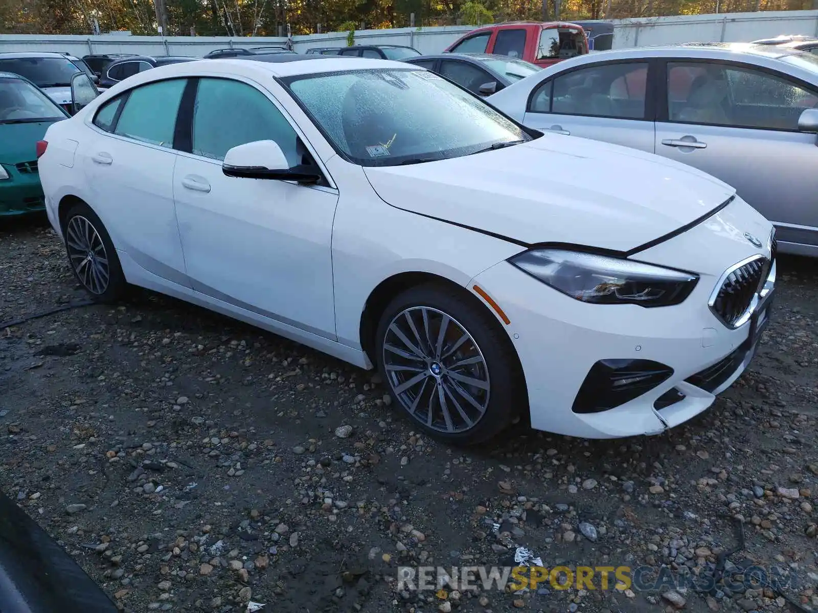 1 Photograph of a damaged car WBA73AK0XM7H85195 BMW 2 SERIES 2021