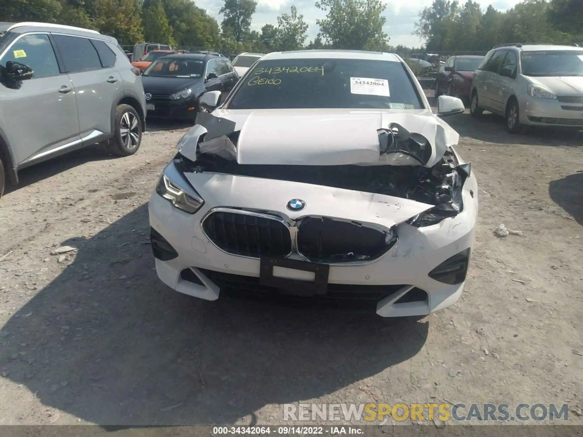 6 Photograph of a damaged car WBA73AK0XM7J25221 BMW 2 SERIES 2021