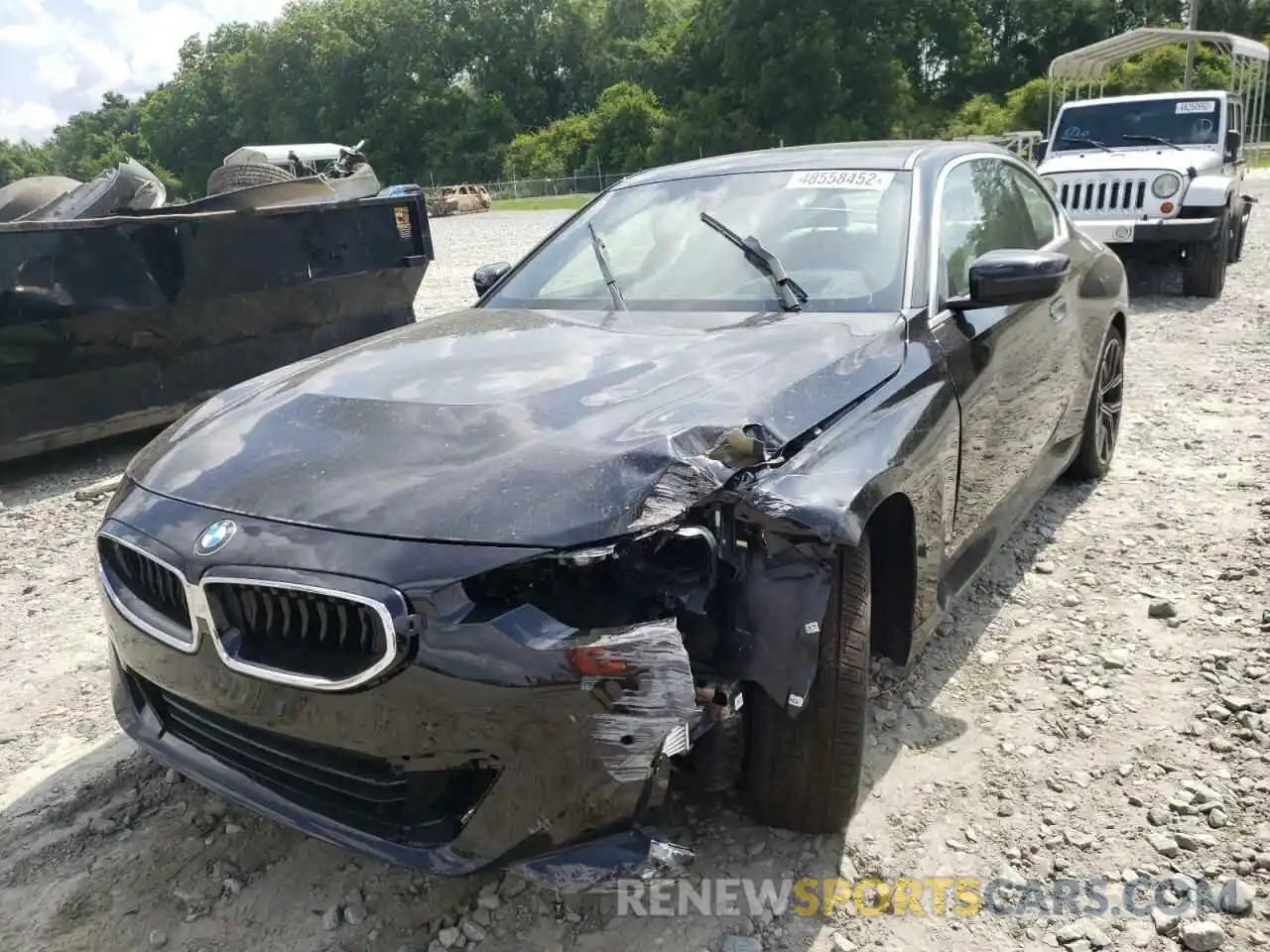 2 Photograph of a damaged car 3MW23CM02N8C21041 BMW 2 SERIES 2022