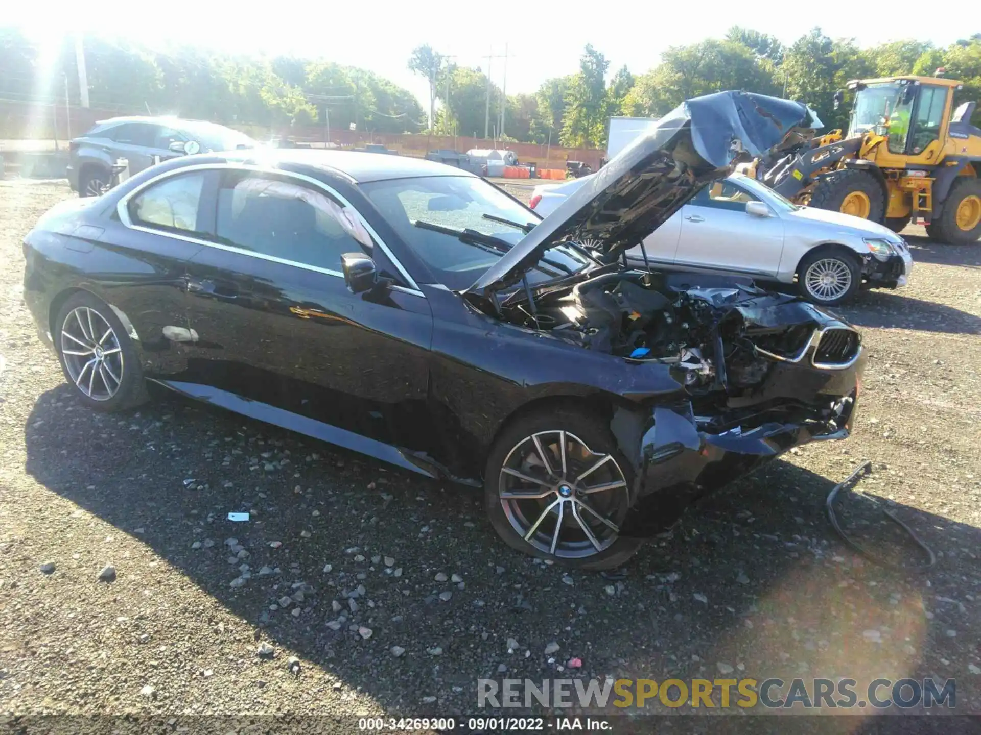 1 Photograph of a damaged car 3MW23CM06N8C49912 BMW 2 SERIES 2022