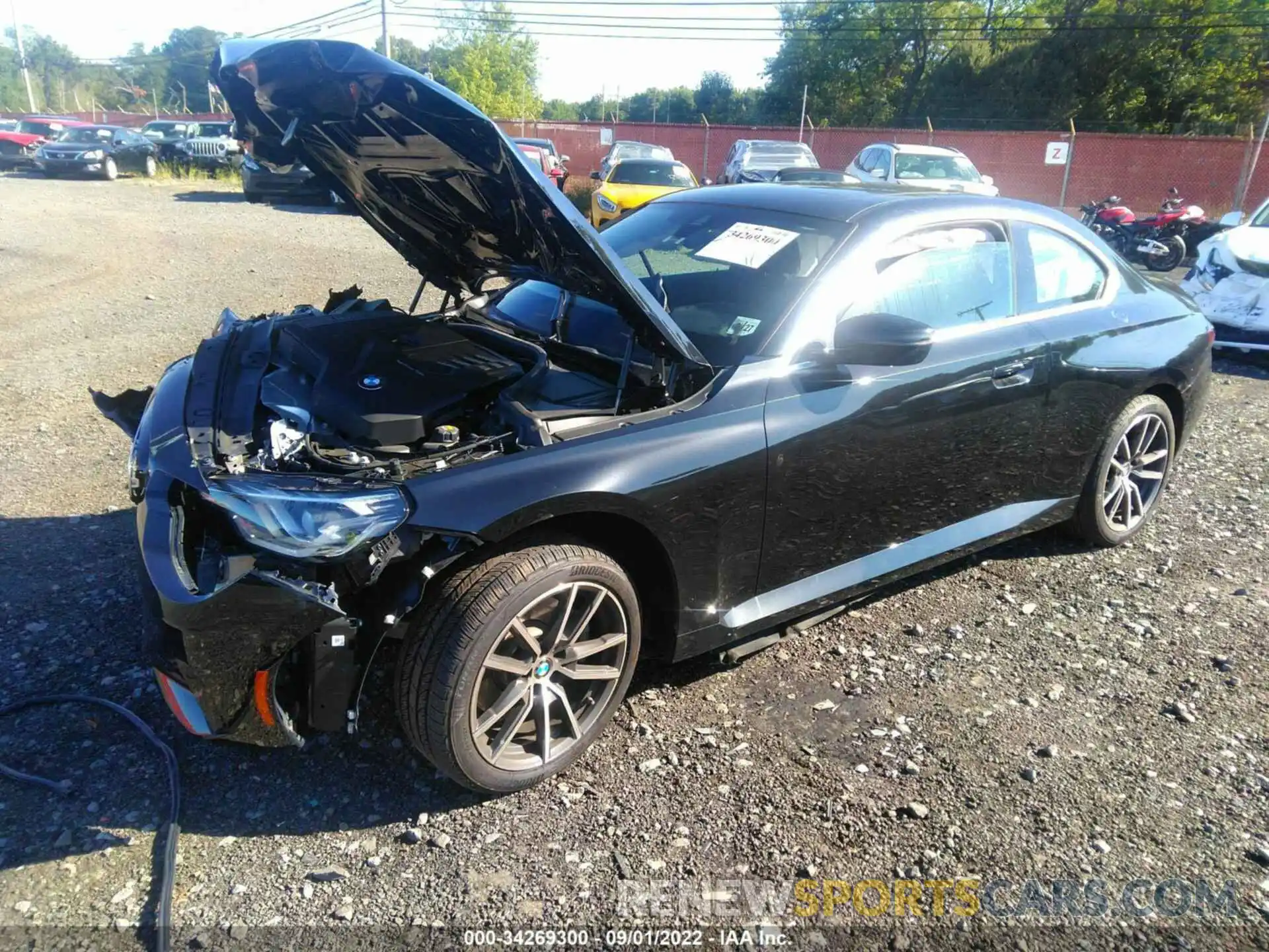 2 Photograph of a damaged car 3MW23CM06N8C49912 BMW 2 SERIES 2022