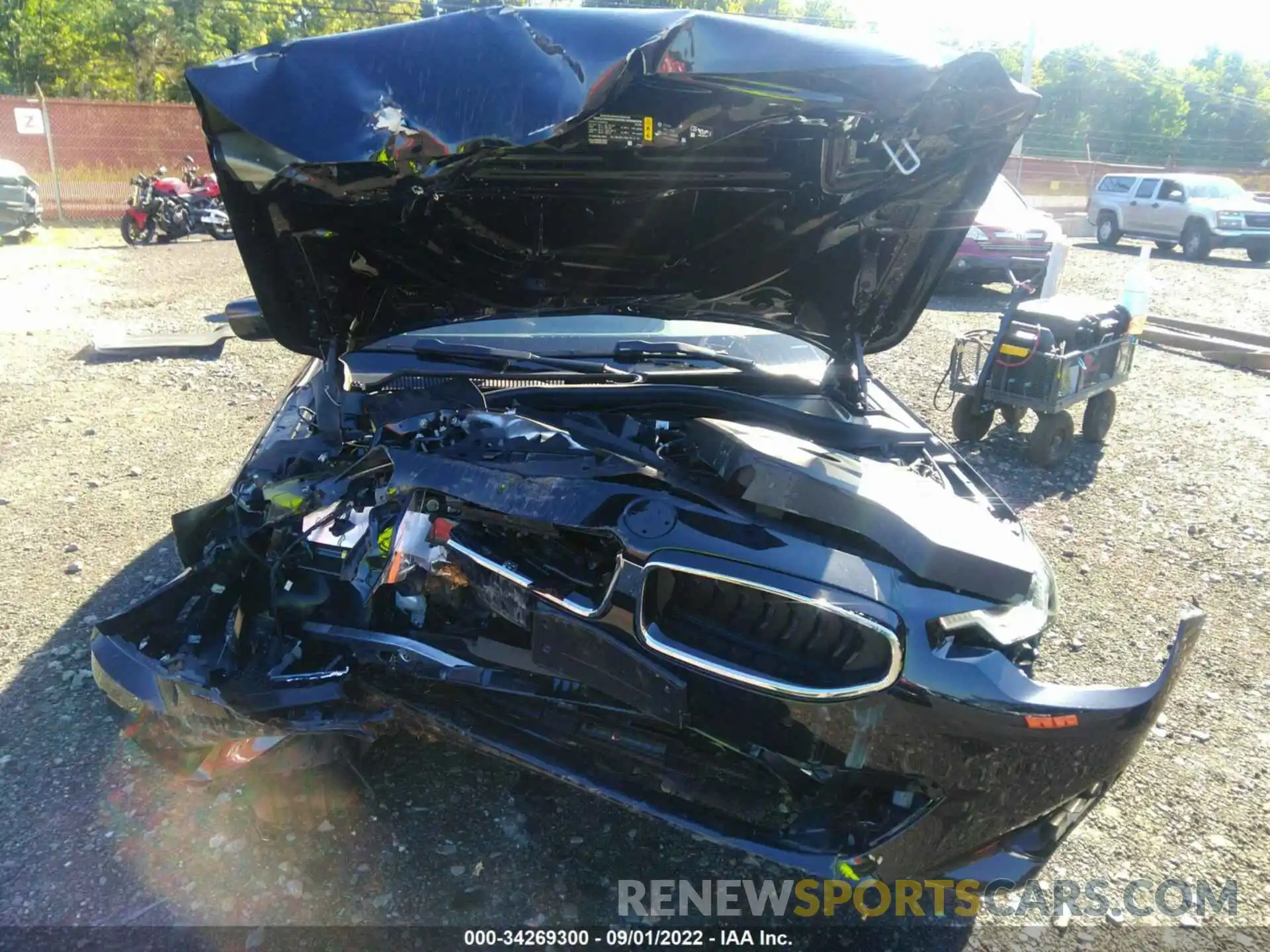 6 Photograph of a damaged car 3MW23CM06N8C49912 BMW 2 SERIES 2022