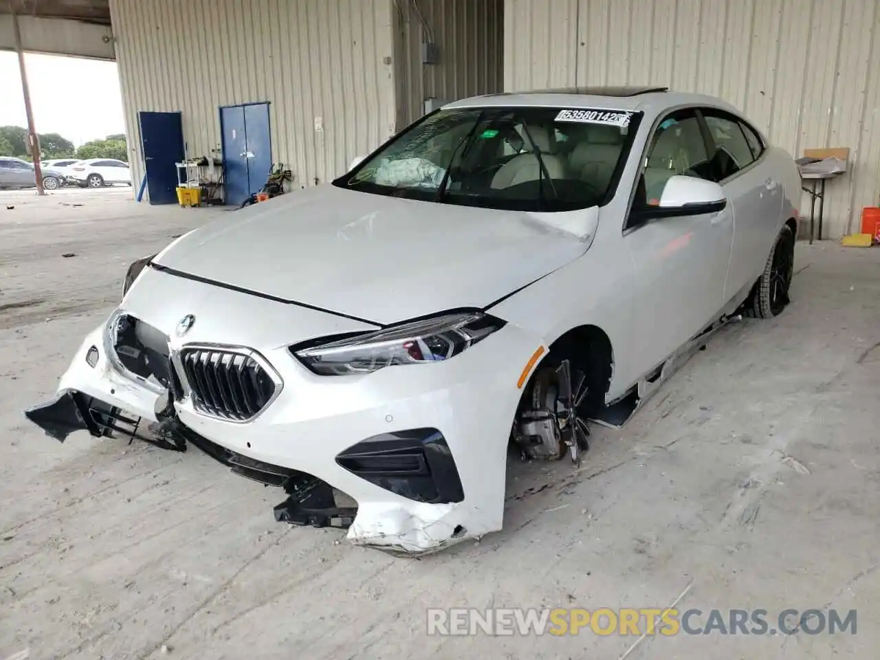 2 Photograph of a damaged car WBA53AK00N7K28950 BMW 2 SERIES 2022