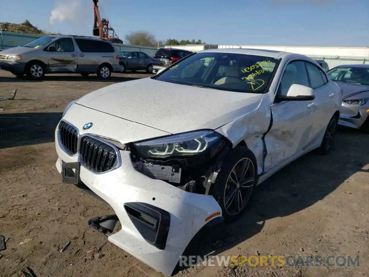 2 Photograph of a damaged car WBA53AK02N7K26634 BMW 2 SERIES 2022