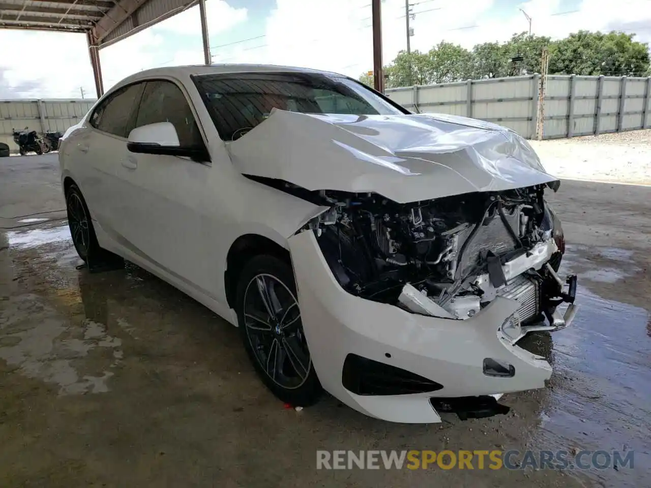 1 Photograph of a damaged car WBA53AK05N7K06250 BMW 2 SERIES 2022