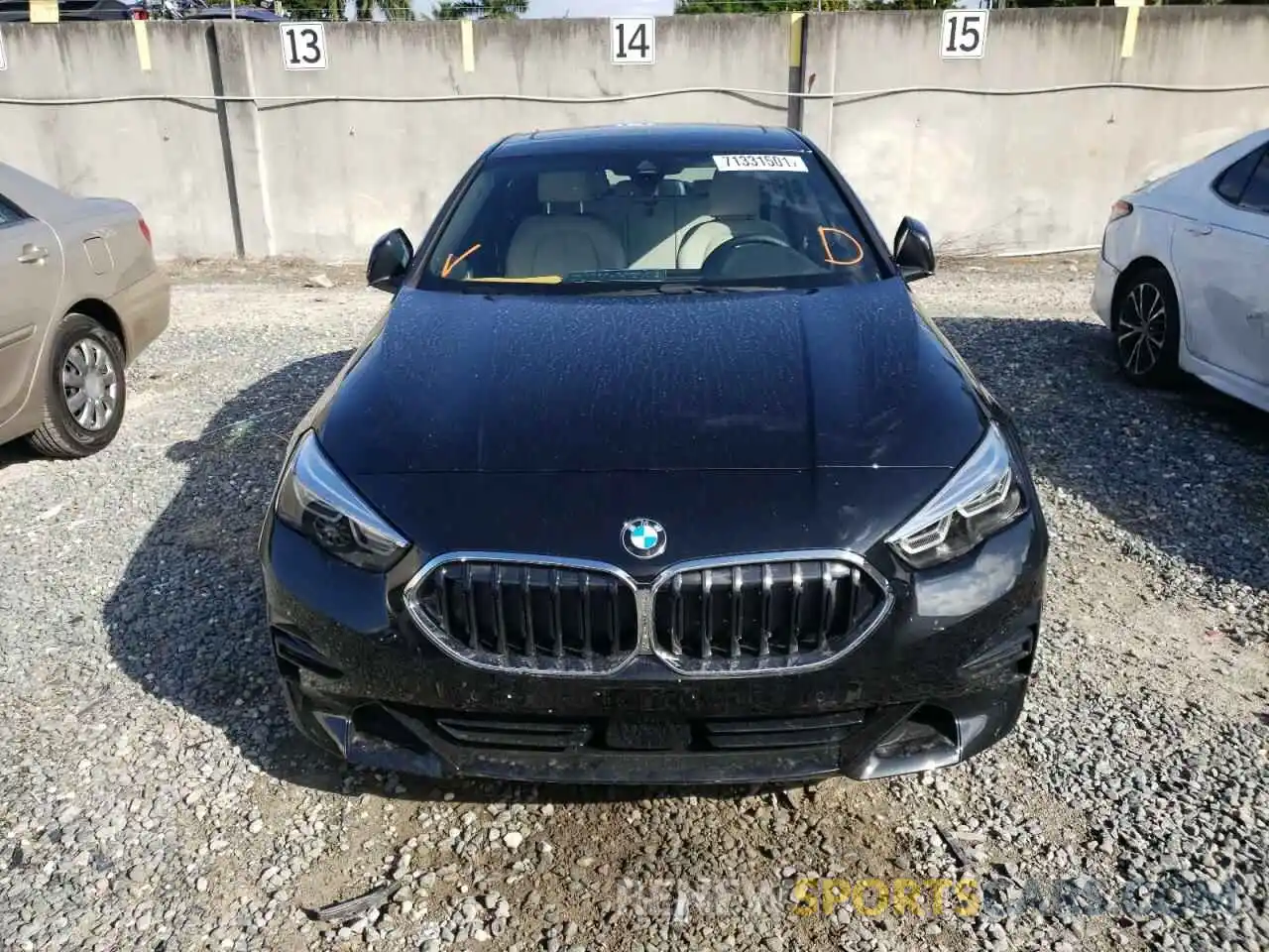 7 Фотография поврежденного автомобиля WBA53AK05N7K26899 BMW 2 SERIES 2022