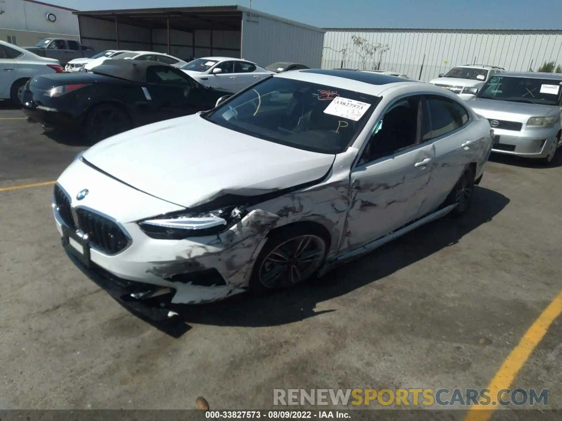 2 Photograph of a damaged car WBA53AK05N7L09538 BMW 2 SERIES 2022