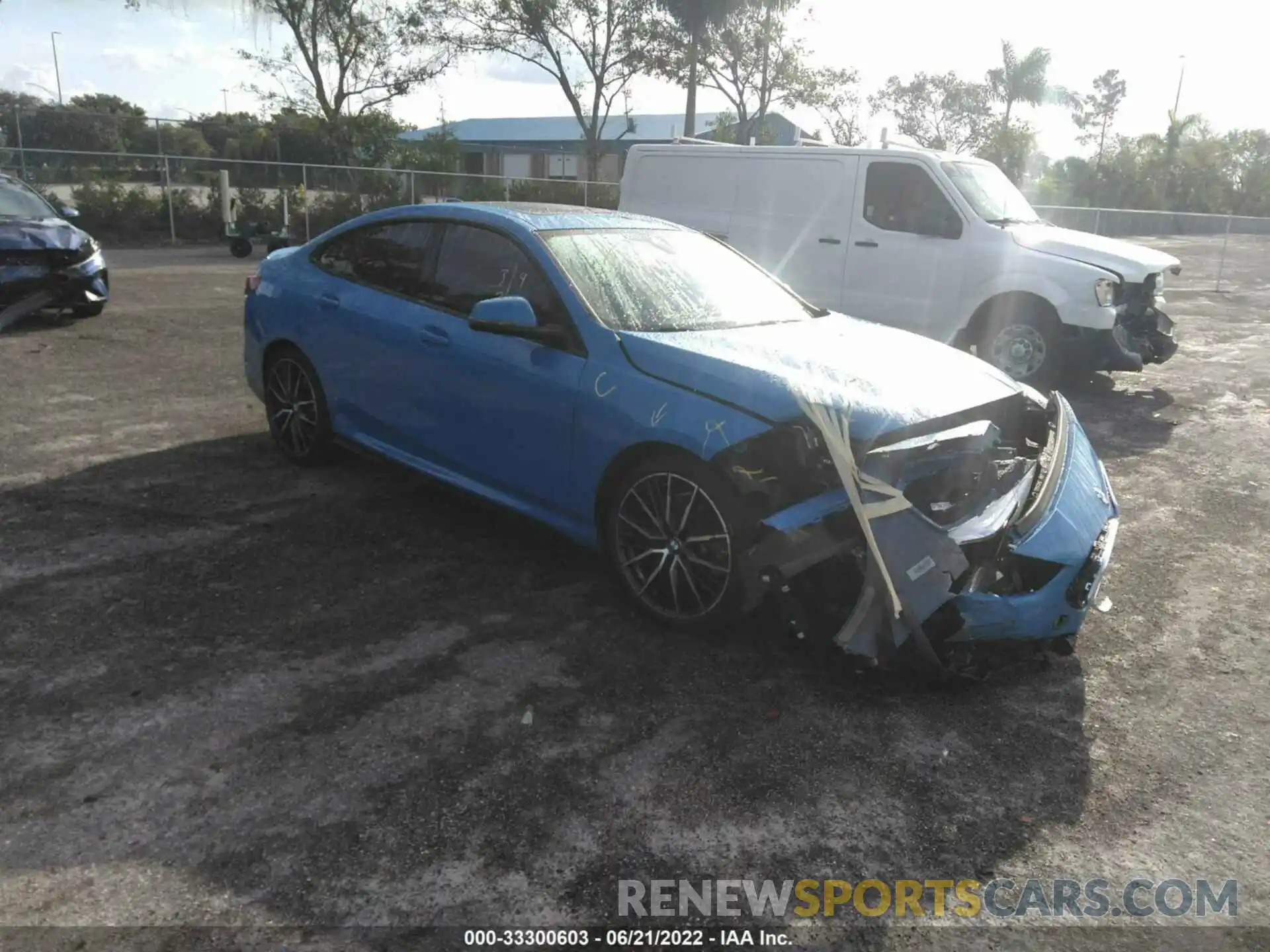 1 Photograph of a damaged car WBA53AK06N7J99745 BMW 2 SERIES 2022