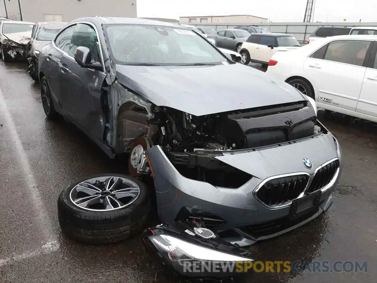 1 Photograph of a damaged car WBA53AK08N7J83658 BMW 2 SERIES 2022