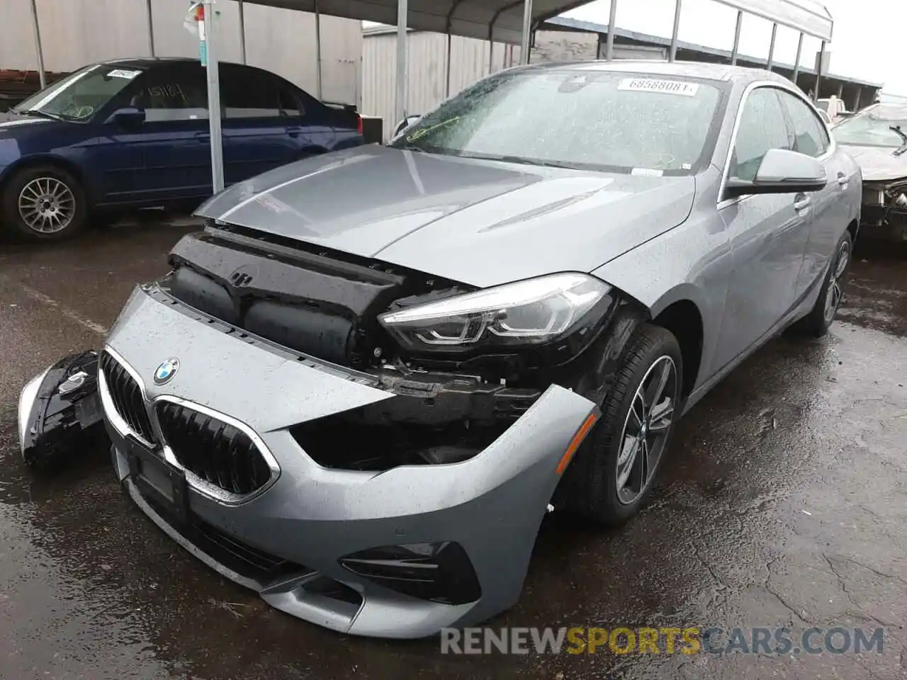 2 Photograph of a damaged car WBA53AK08N7J83658 BMW 2 SERIES 2022