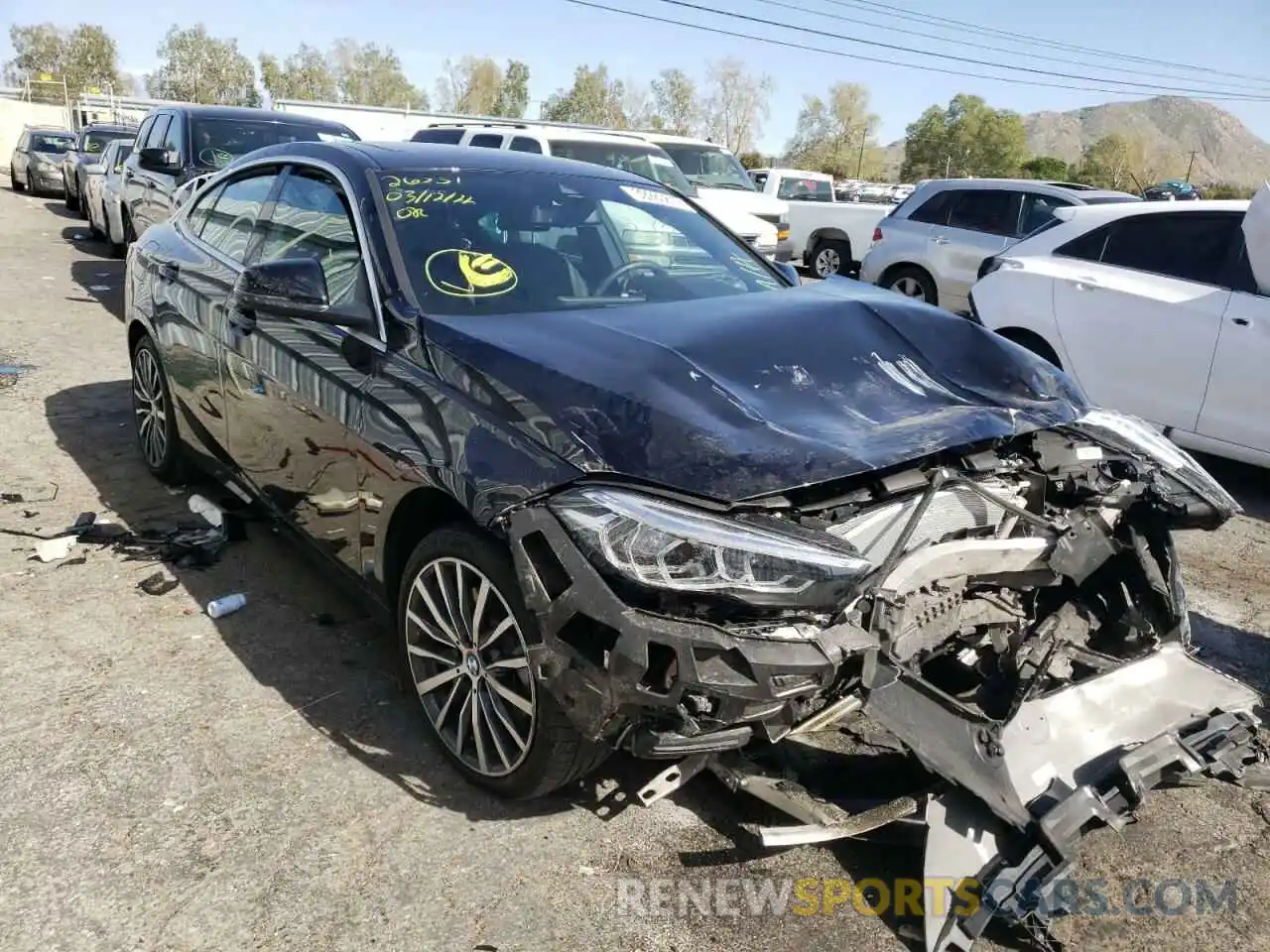 1 Photograph of a damaged car WBA53AK09N7J94636 BMW 2 SERIES 2022