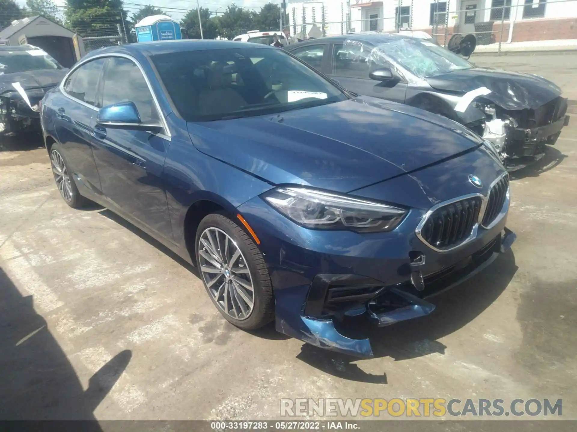 1 Photograph of a damaged car WBA53AK0XN7J81183 BMW 2 SERIES 2022