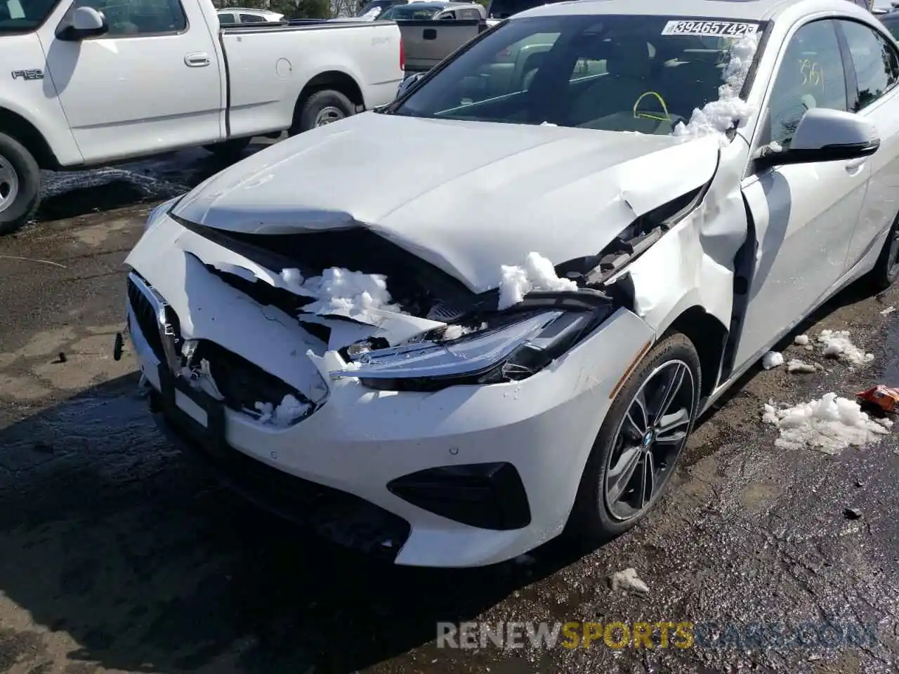 9 Photograph of a damaged car WBA73AK00N7K21294 BMW 2 SERIES 2022