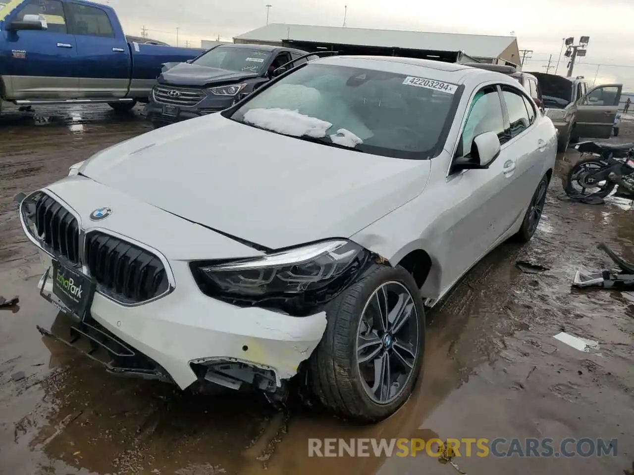 1 Photograph of a damaged car WBA73AK01N7K14385 BMW 2 SERIES 2022