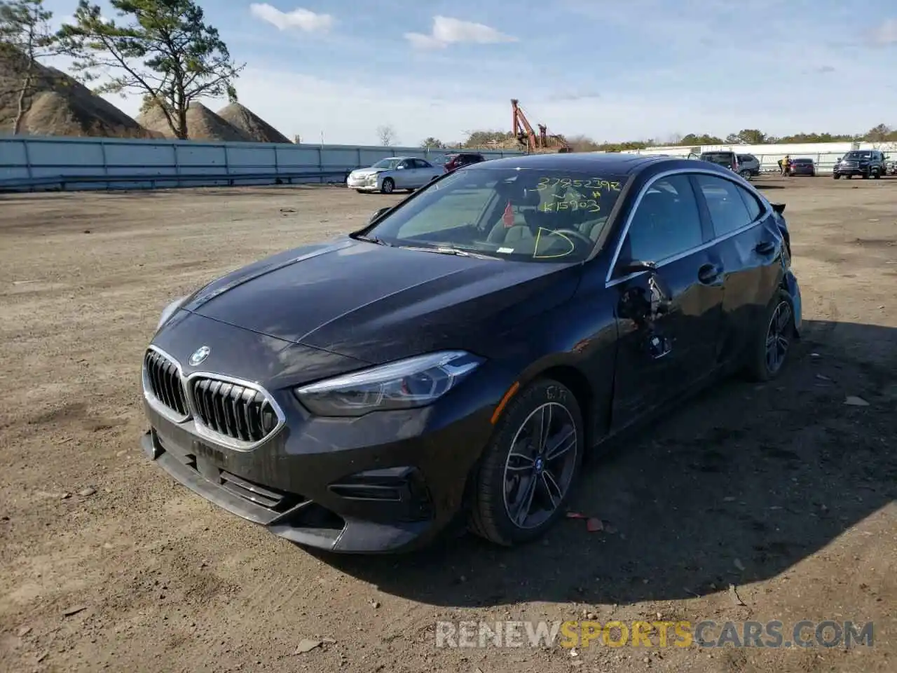 2 Photograph of a damaged car WBA73AK02N7K15903 BMW 2 SERIES 2022