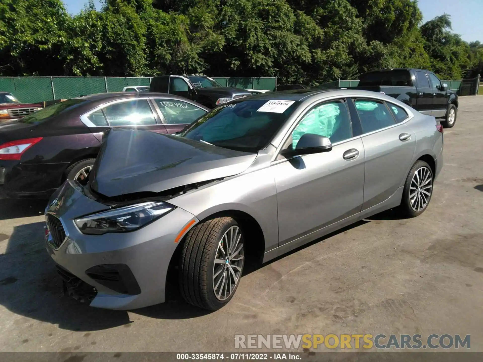 2 Photograph of a damaged car WBA73AK02N7K42017 BMW 2 SERIES 2022