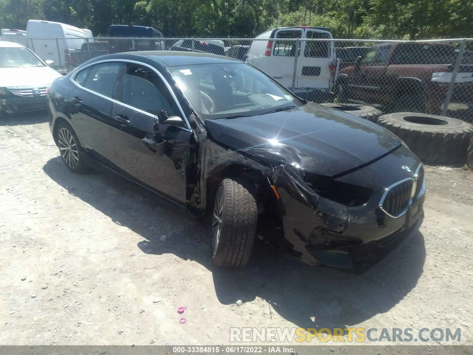 1 Photograph of a damaged car WBA73AK03N7K01640 BMW 2 SERIES 2022