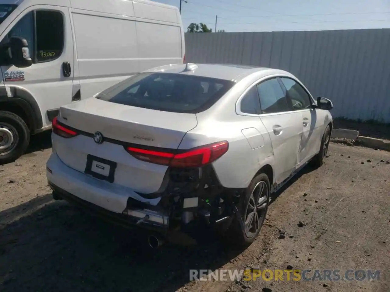 4 Photograph of a damaged car WBA73AK09N7K15669 BMW 2 SERIES 2022