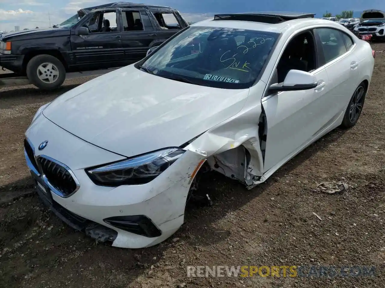 2 Photograph of a damaged car WBA73AK0XN7K14210 BMW 2 SERIES 2022