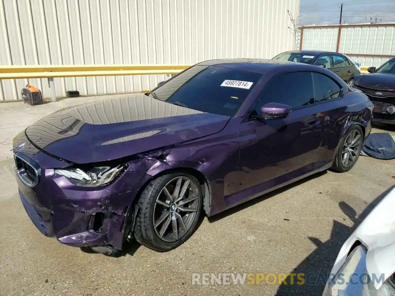 1 Photograph of a damaged car 3MW23CM04P8D44486 BMW 2 SERIES 2023