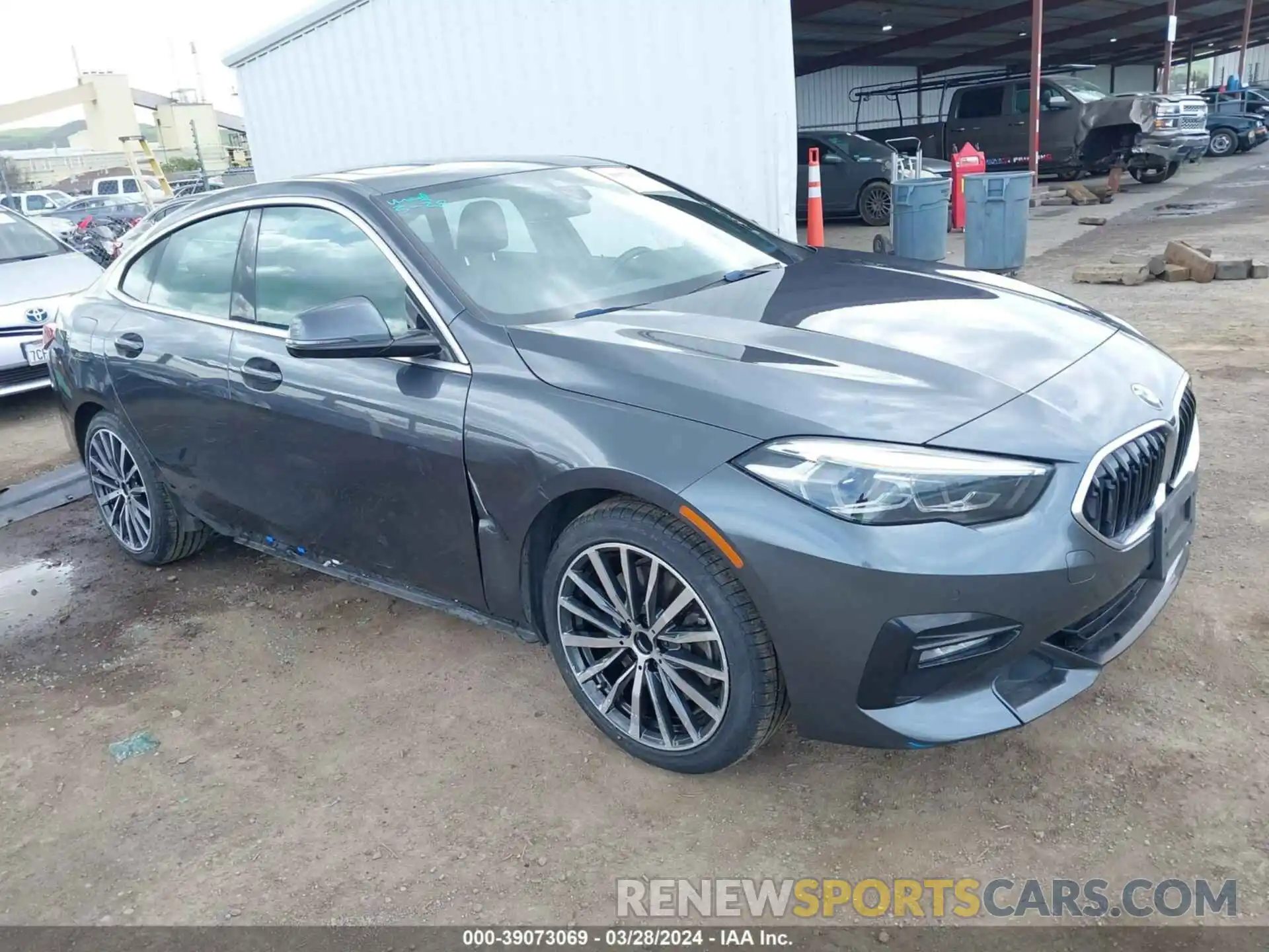 1 Photograph of a damaged car WBA73AK07L7F78066 BMW 228I GRAN COUPE 2020