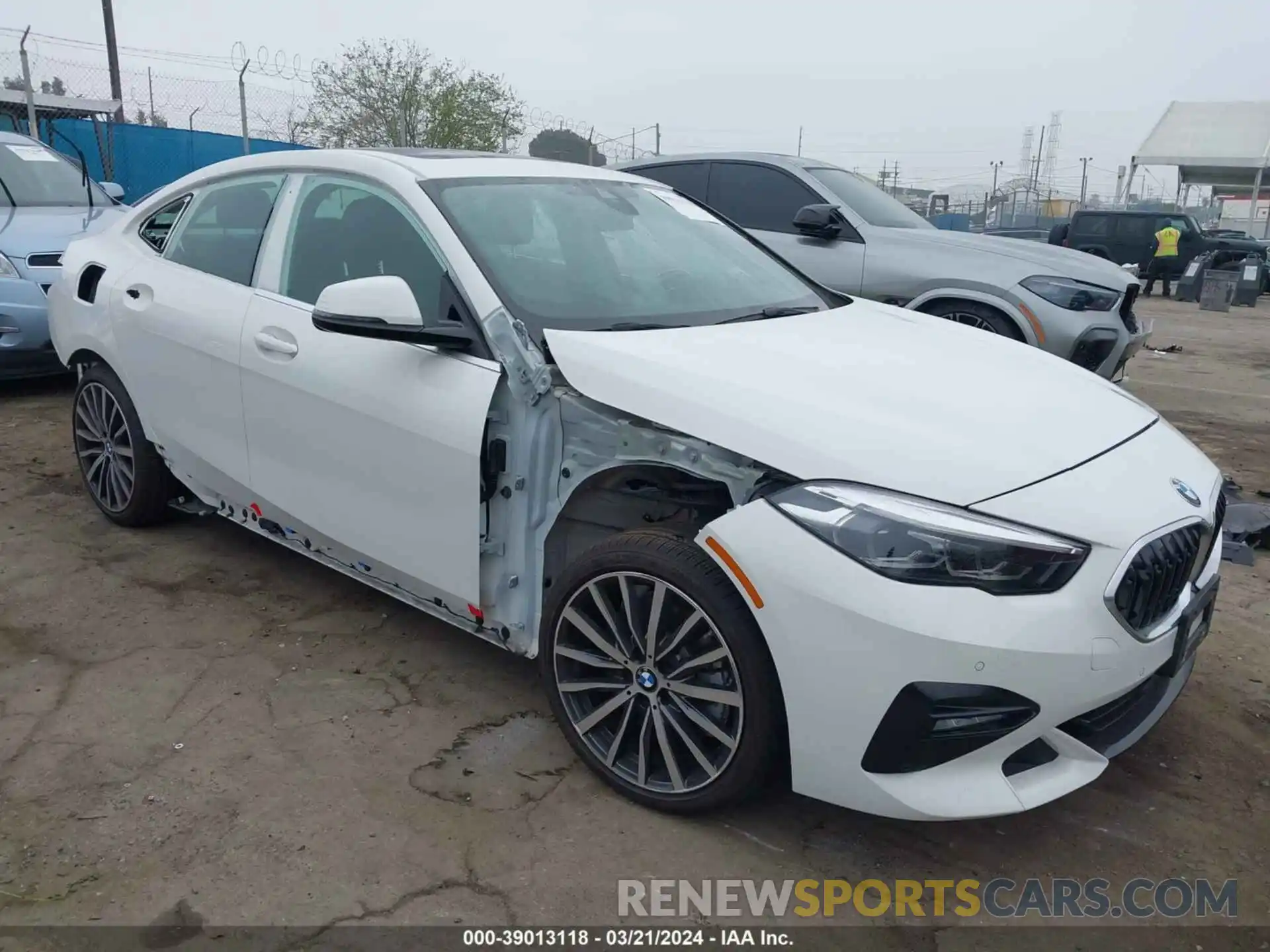 1 Photograph of a damaged car WBA53AK02M7H51825 BMW 228I GRAN COUPE 2021