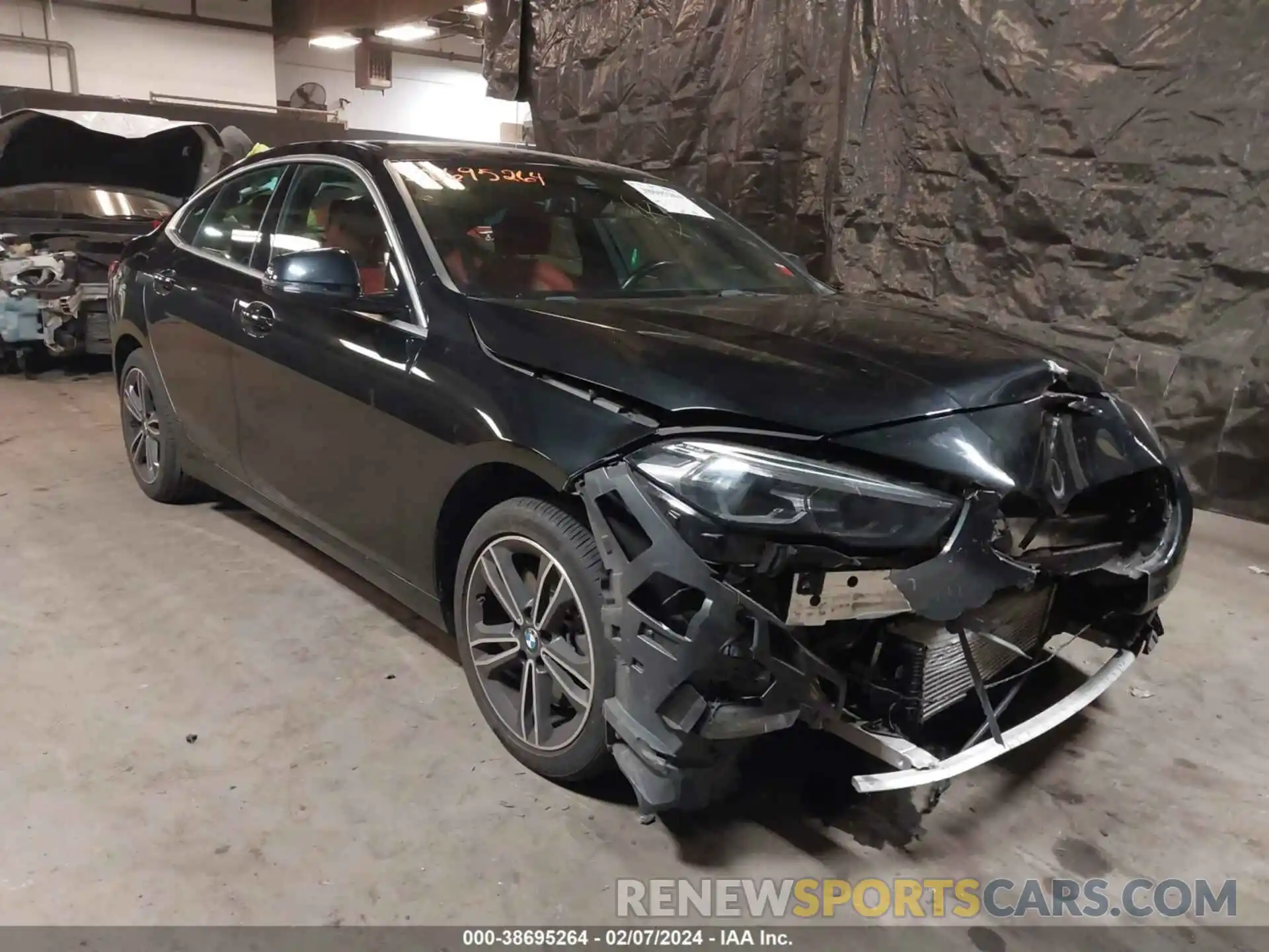 1 Photograph of a damaged car WBA73AK0XM7G39864 BMW 228I GRAN COUPE 2021