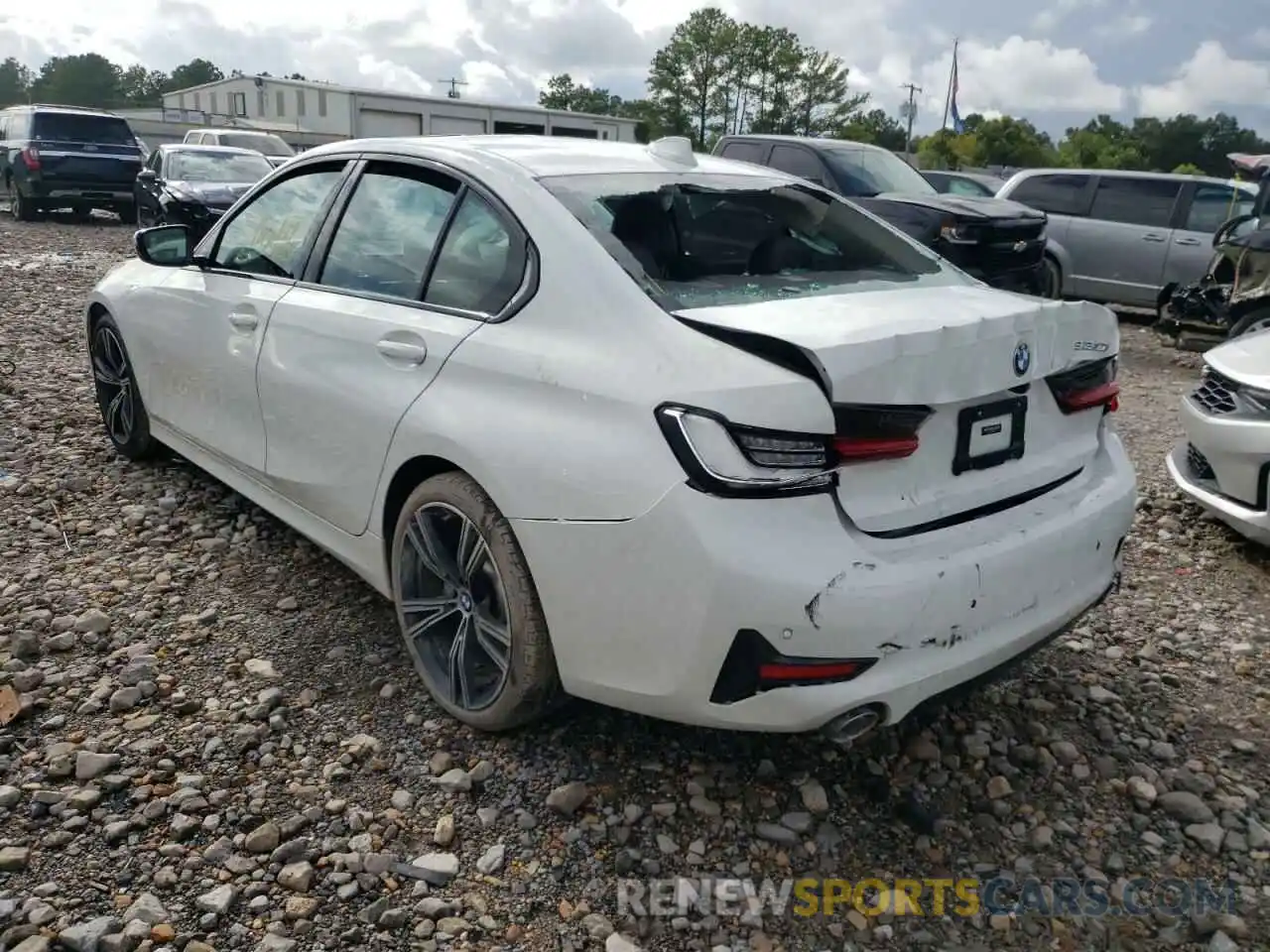 3 Фотография поврежденного автомобиля 3MW5R1J50K8A03756 BMW 3 SERIES 2019