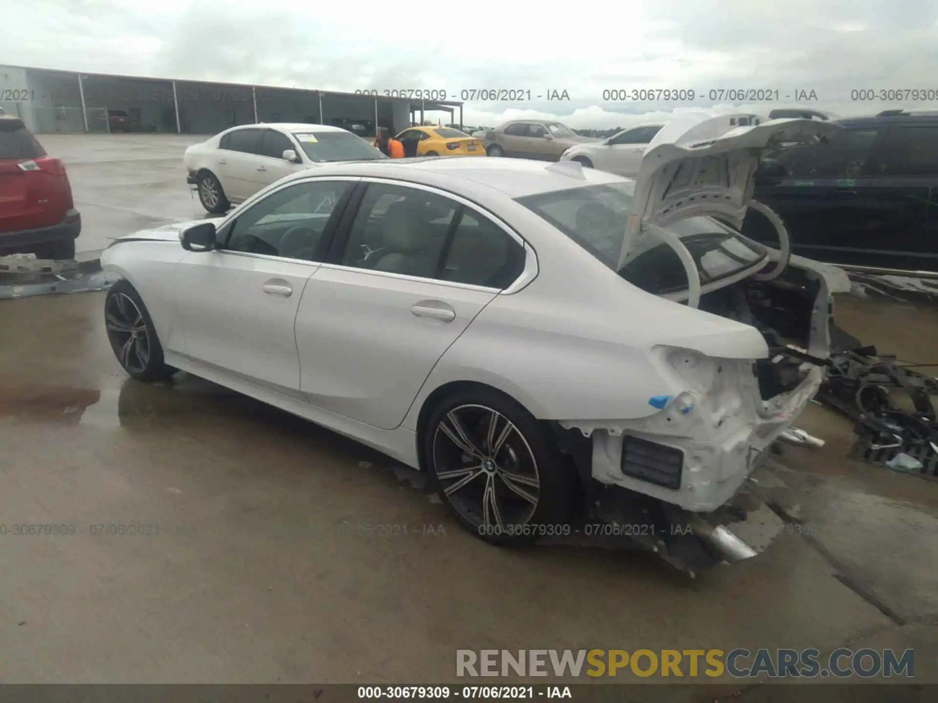 3 Photograph of a damaged car 3MW5R1J50K8A04079 BMW 3 SERIES 2019