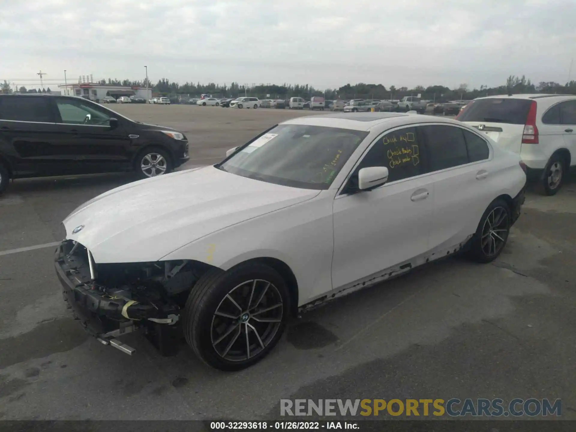 2 Photograph of a damaged car 3MW5R1J51K8B00271 BMW 3 SERIES 2019