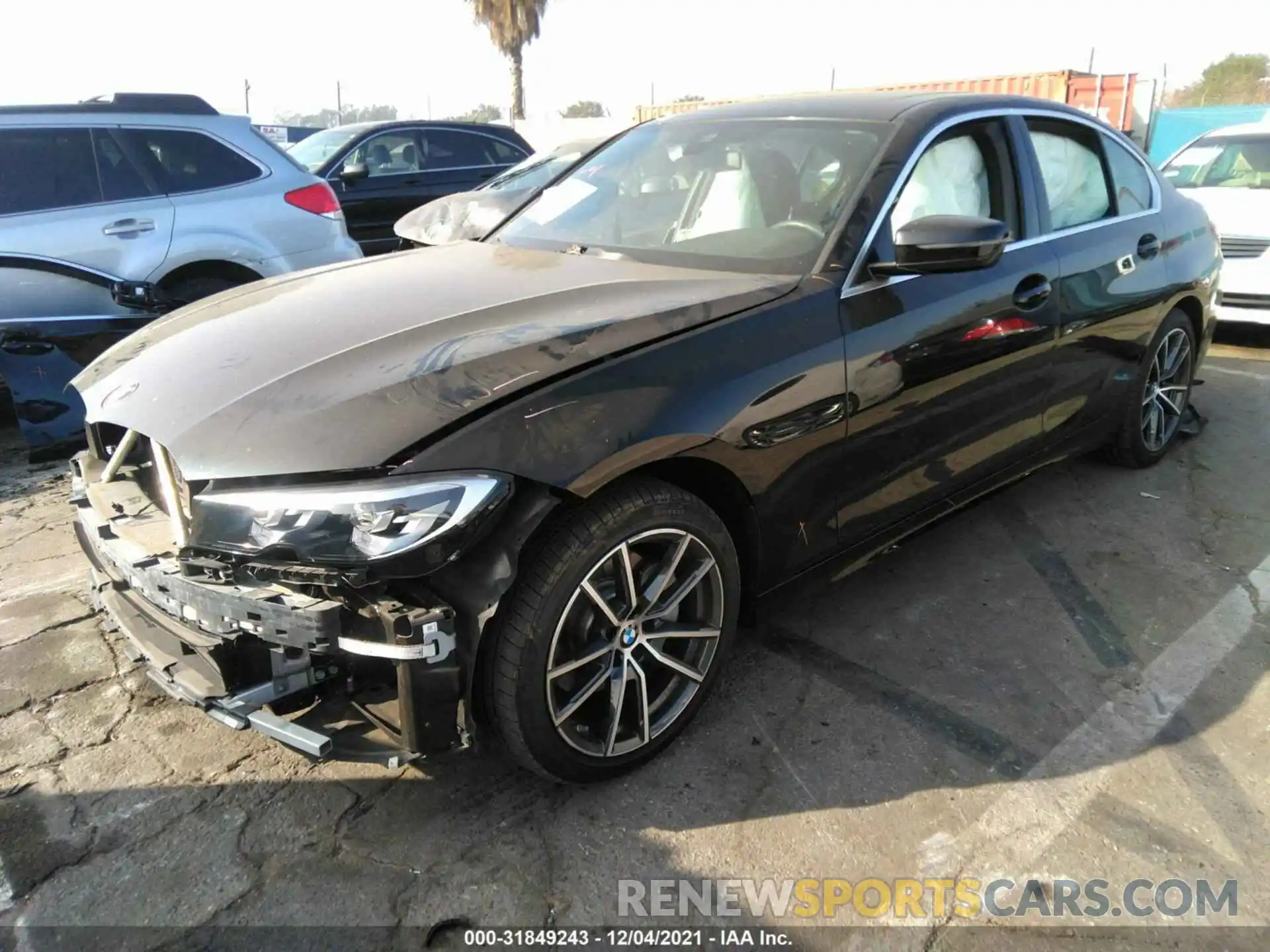 2 Photograph of a damaged car 3MW5R1J51K8B00514 BMW 3 SERIES 2019