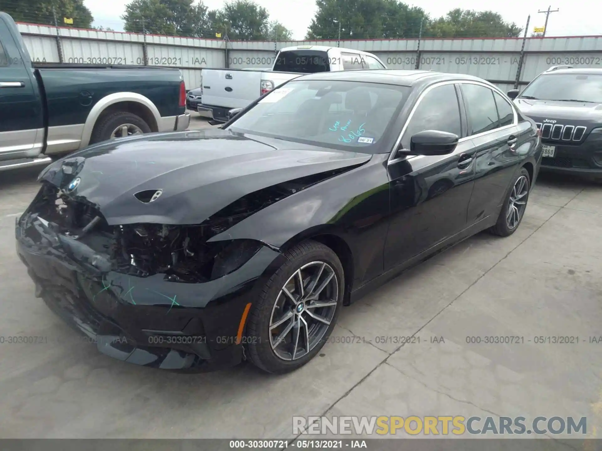 2 Photograph of a damaged car 3MW5R1J52K8A04133 BMW 3 SERIES 2019