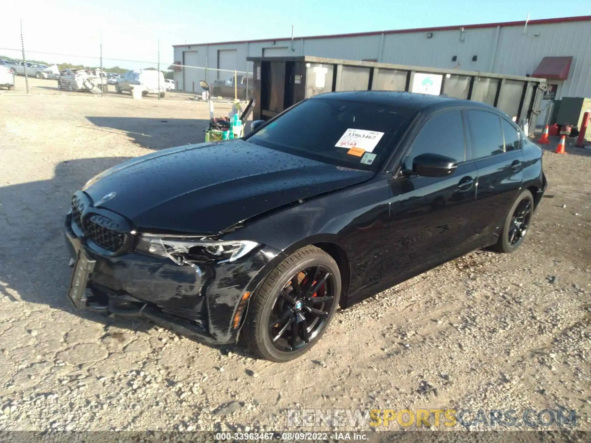 2 Photograph of a damaged car 3MW5R1J53K8A04027 BMW 3 SERIES 2019