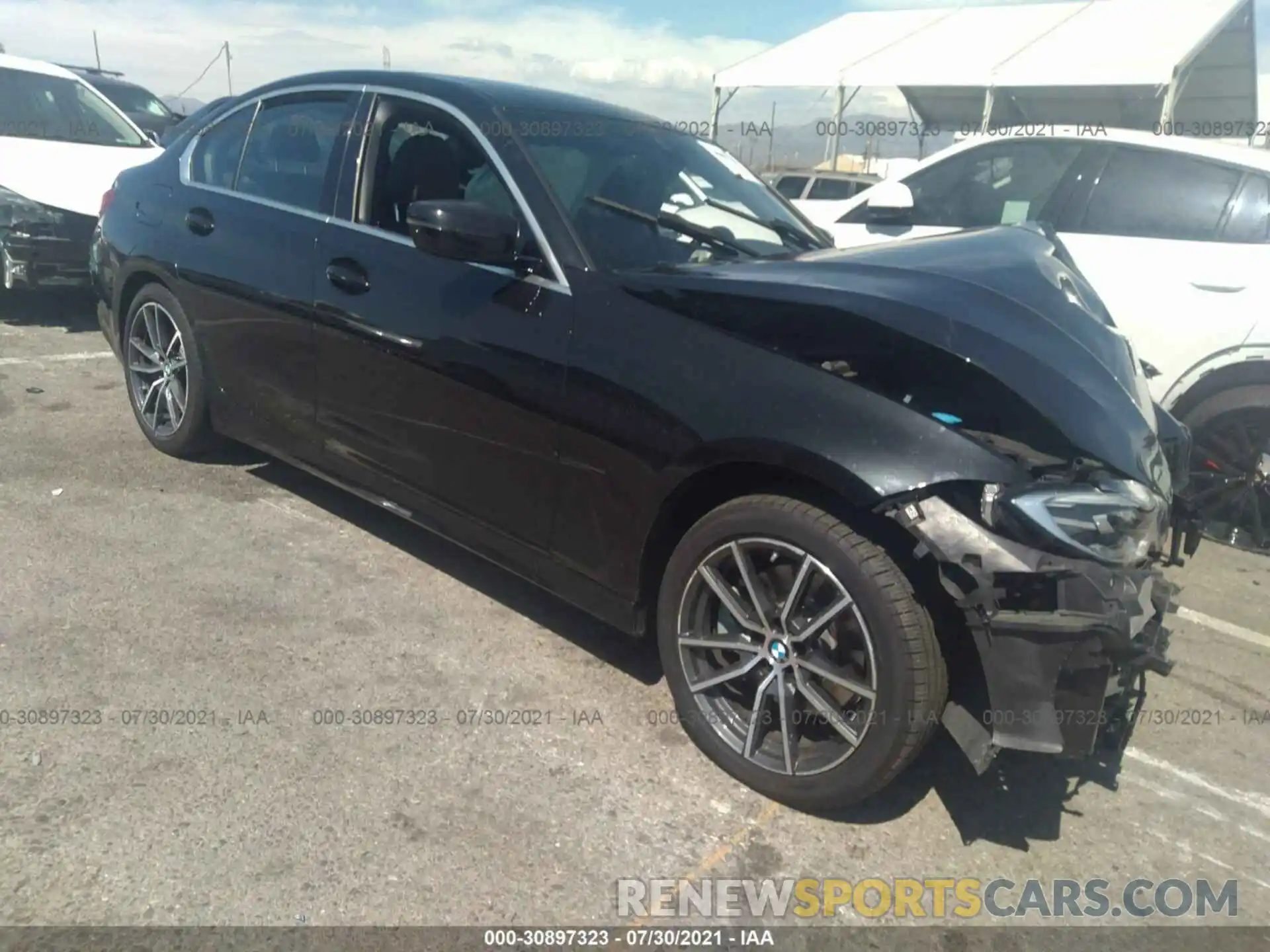 1 Photograph of a damaged car 3MW5R1J53K8A04156 BMW 3 SERIES 2019