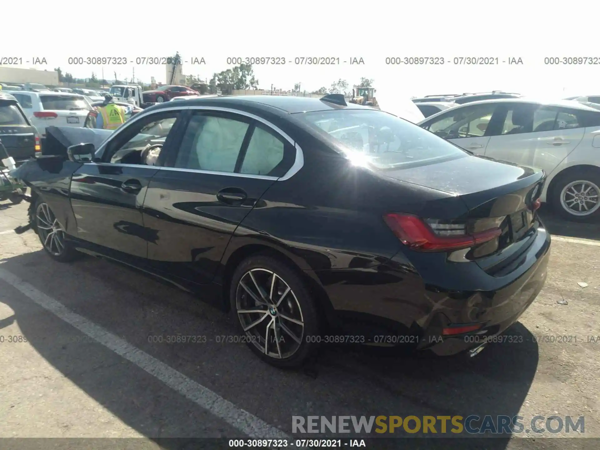 3 Photograph of a damaged car 3MW5R1J53K8A04156 BMW 3 SERIES 2019