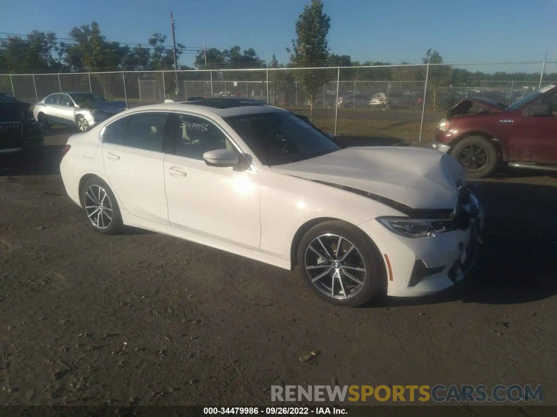 1 Photograph of a damaged car 3MW5R1J53K8A04237 BMW 3 SERIES 2019