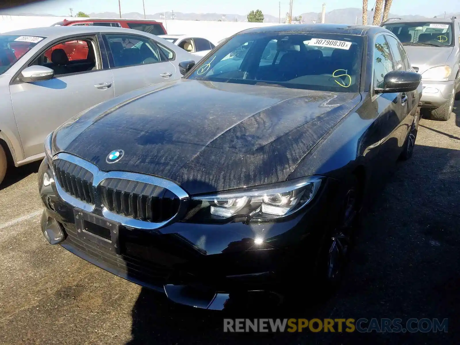 2 Photograph of a damaged car 3MW5R1J53K8B00708 BMW 3 SERIES 2019