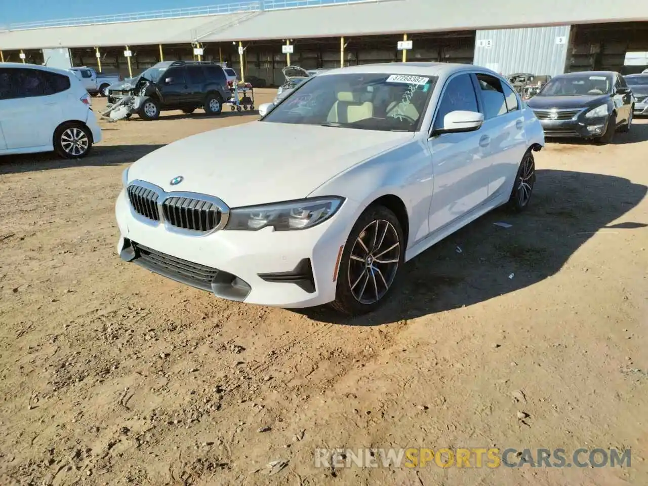 2 Photograph of a damaged car 3MW5R1J53K8B02393 BMW 3 SERIES 2019