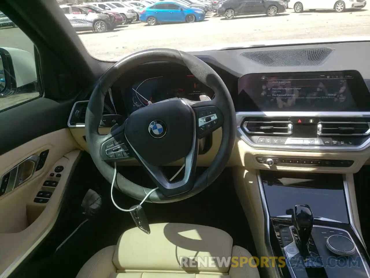 9 Фотография поврежденного автомобиля 3MW5R1J53K8B02569 BMW 3 SERIES 2019