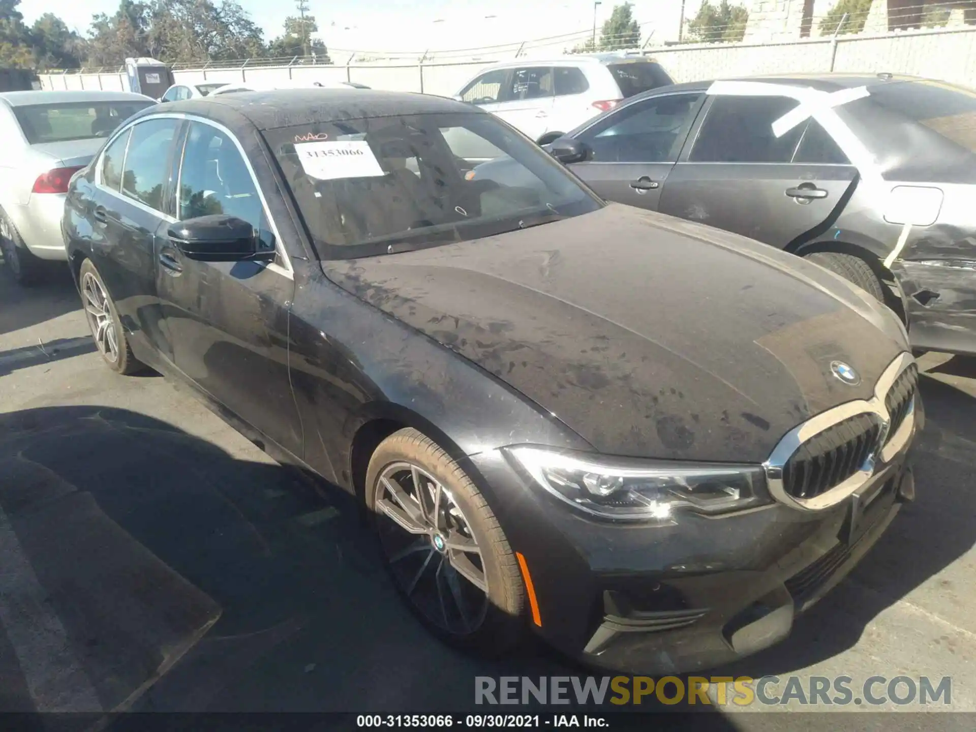 1 Фотография поврежденного автомобиля 3MW5R1J53K8B03365 BMW 3 SERIES 2019