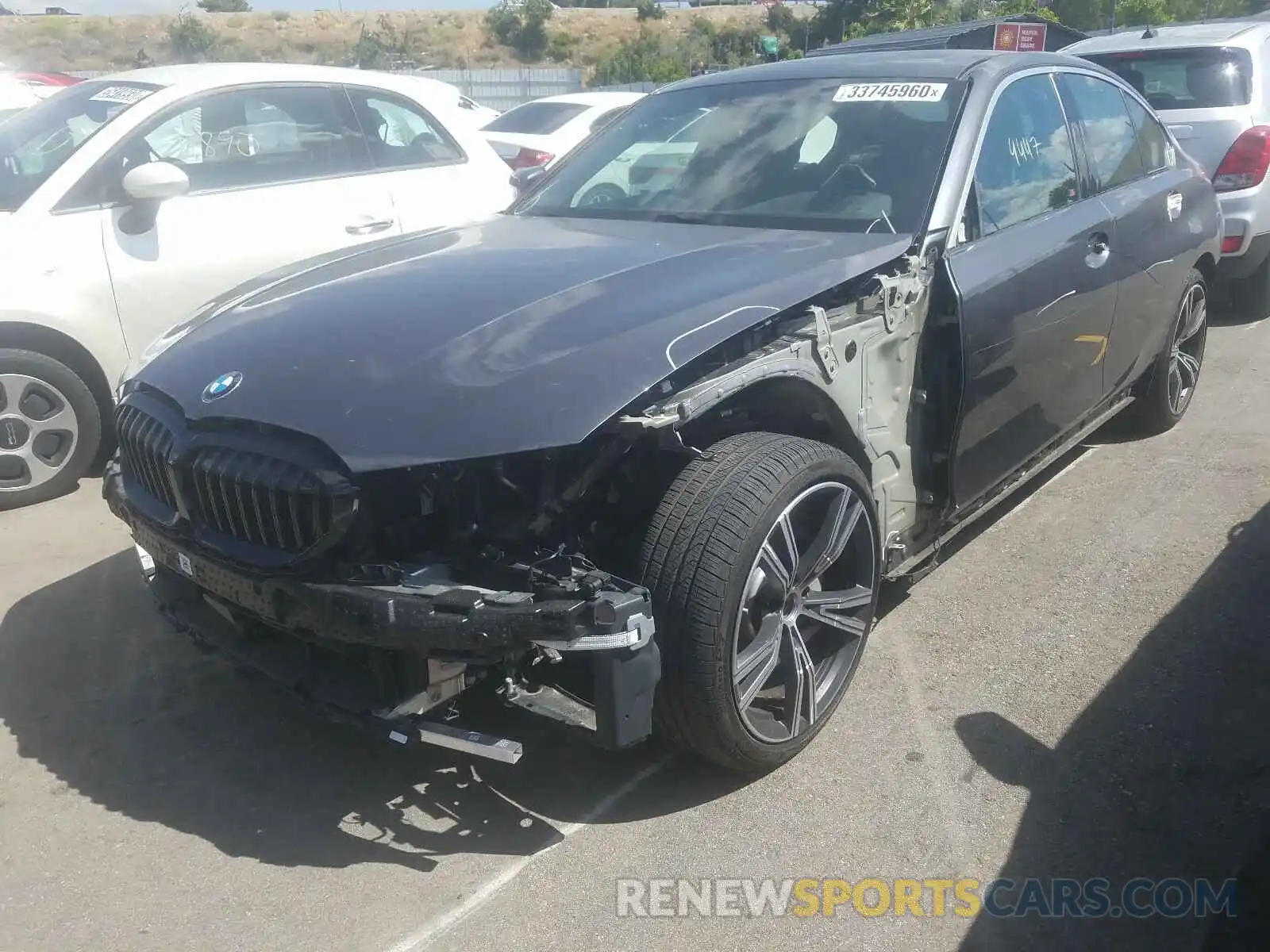 2 Photograph of a damaged car 3MW5R1J53K8B03642 BMW 3 SERIES 2019