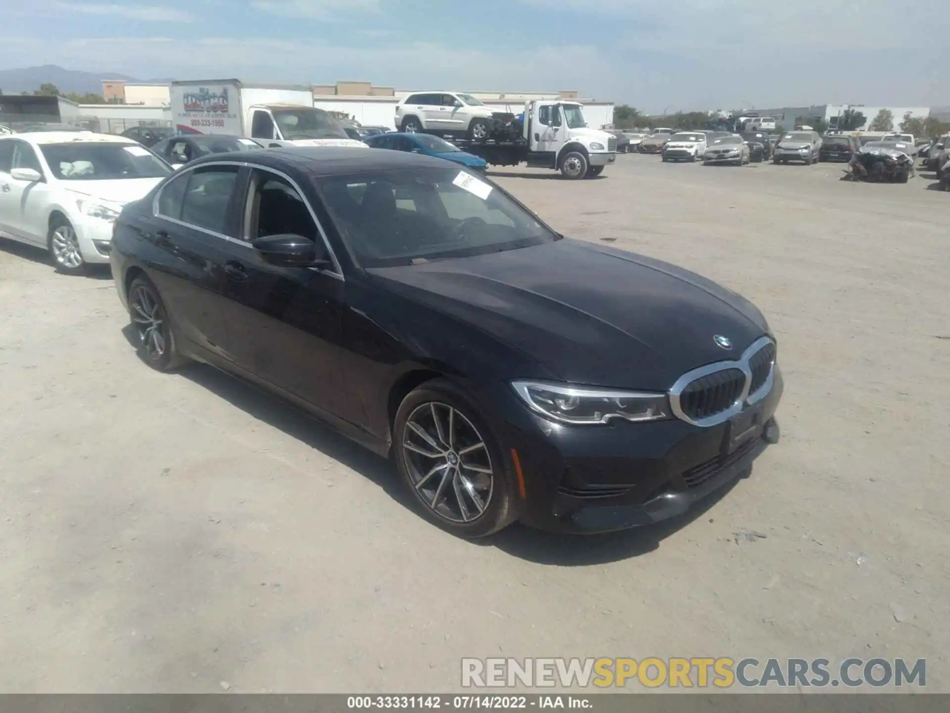 1 Photograph of a damaged car 3MW5R1J54K8A04490 BMW 3 SERIES 2019