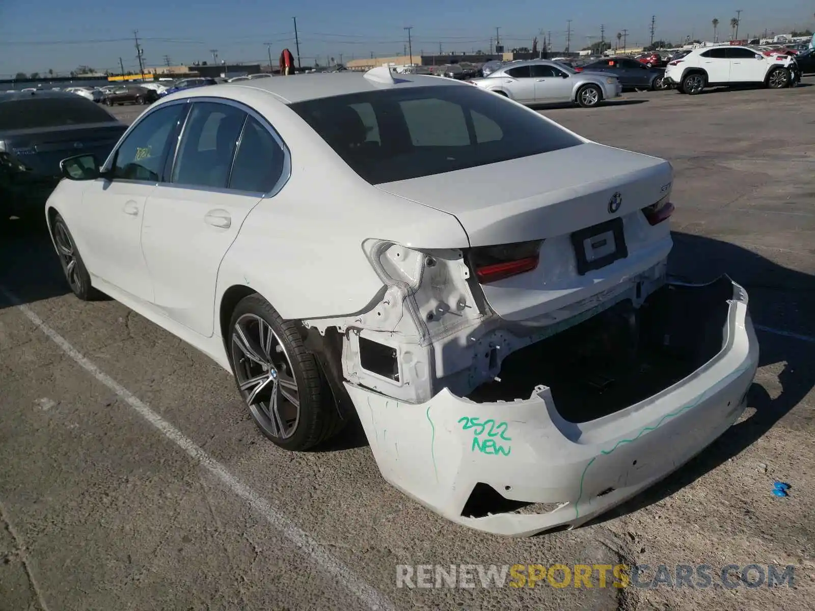 3 Фотография поврежденного автомобиля 3MW5R1J55K8A04465 BMW 3 SERIES 2019