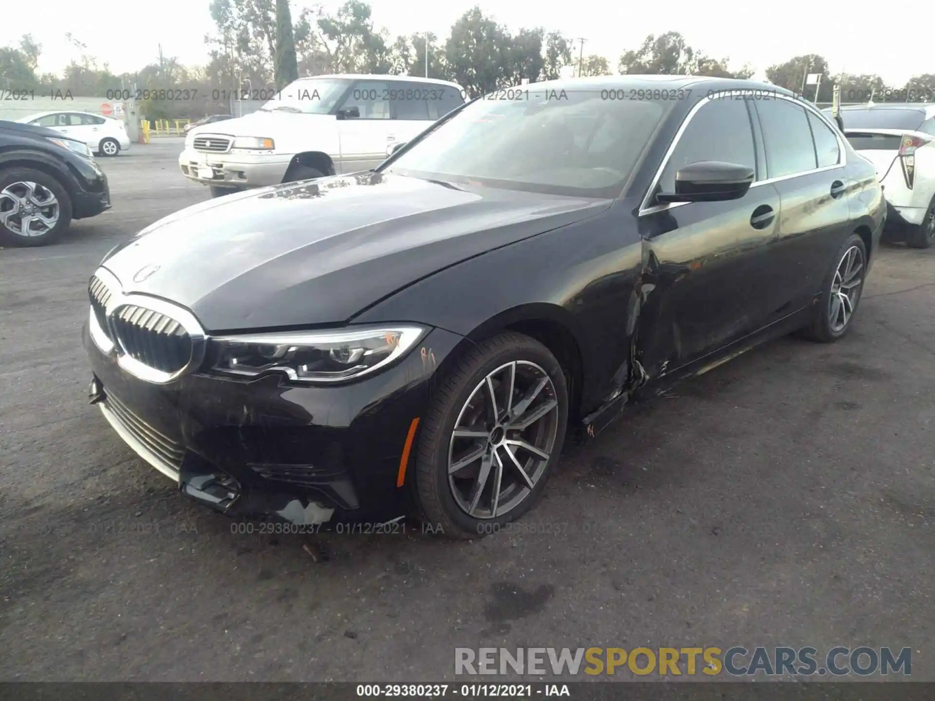 2 Photograph of a damaged car 3MW5R1J55K8A05504 BMW 3 SERIES 2019