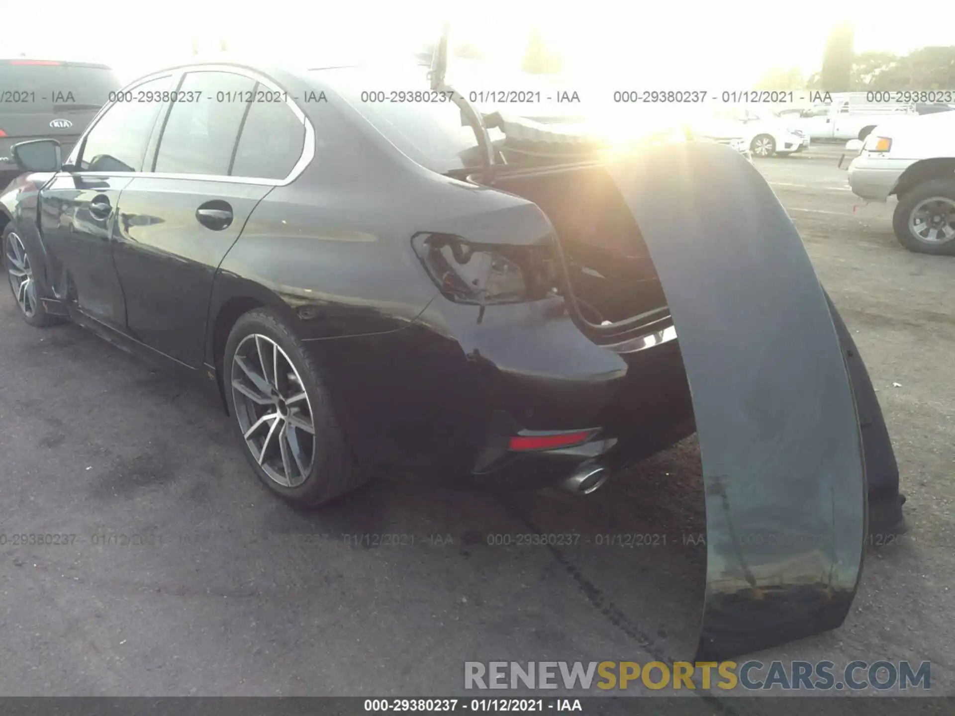 3 Photograph of a damaged car 3MW5R1J55K8A05504 BMW 3 SERIES 2019