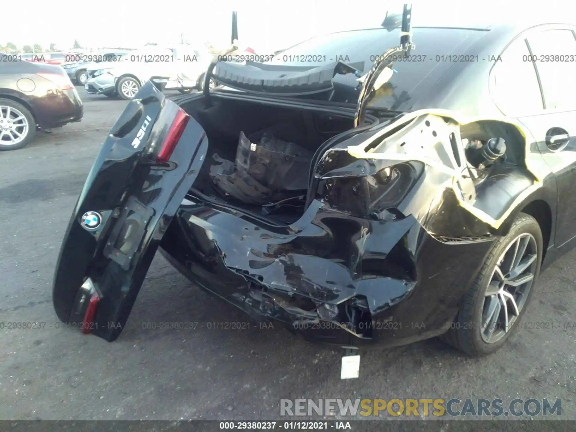 6 Photograph of a damaged car 3MW5R1J55K8A05504 BMW 3 SERIES 2019