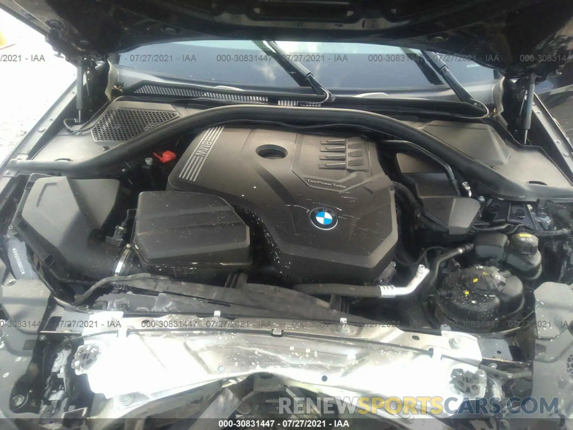 10 Фотография поврежденного автомобиля 3MW5R1J55K8B00726 BMW 3 SERIES 2019