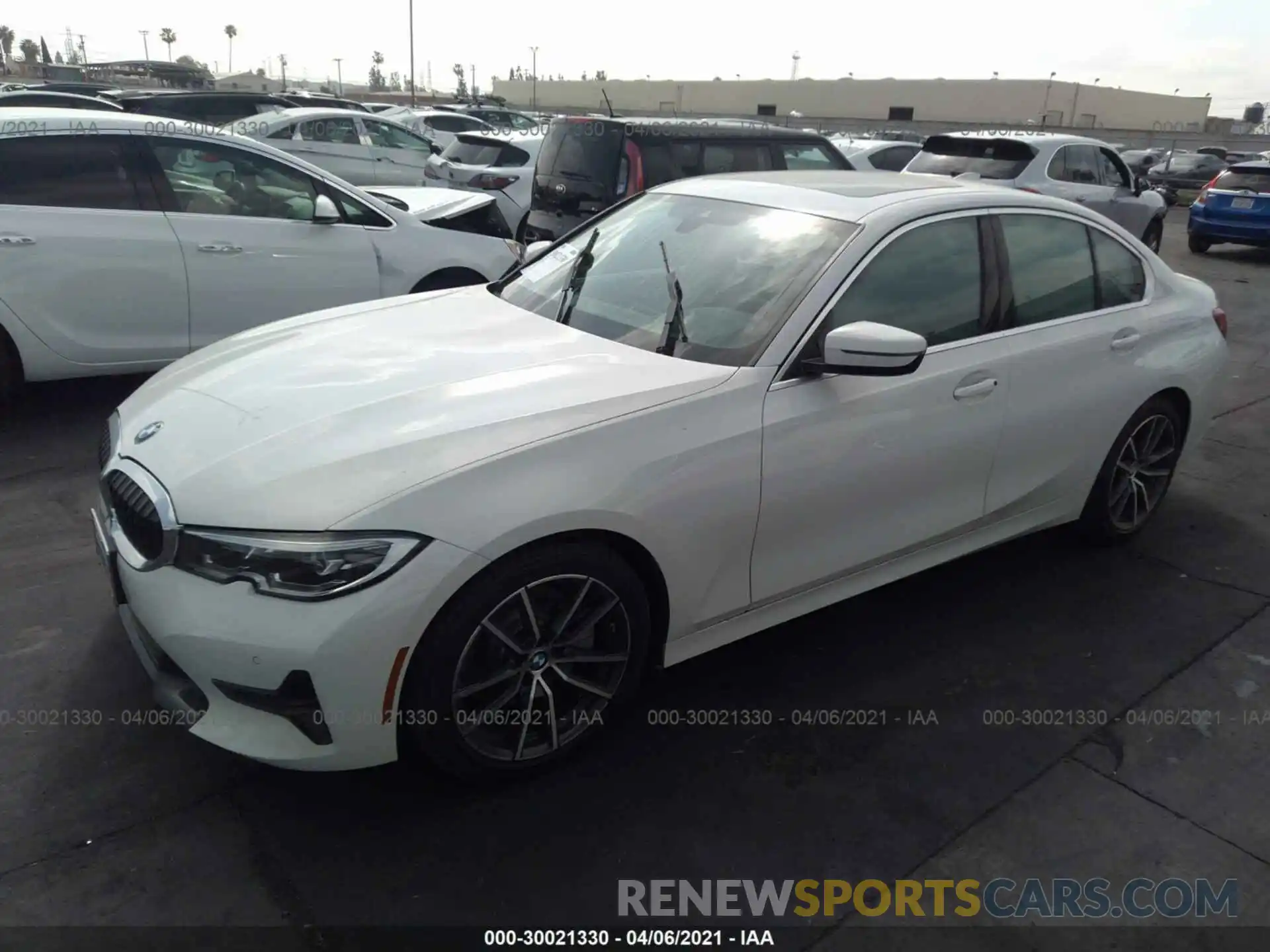 2 Photograph of a damaged car 3MW5R1J55K8B00824 BMW 3 SERIES 2019