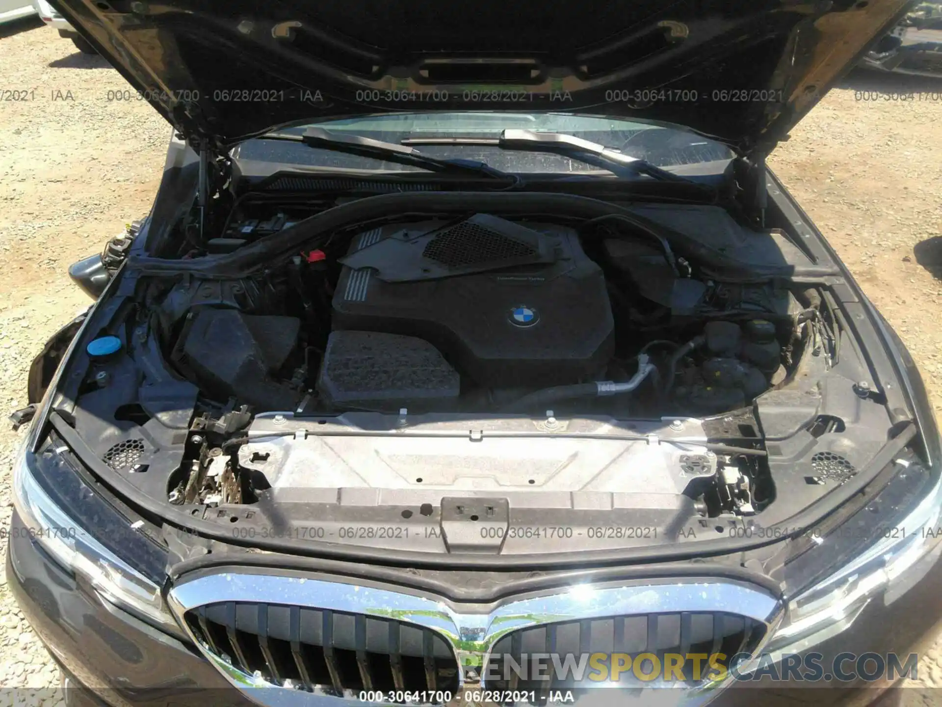 10 Фотография поврежденного автомобиля 3MW5R1J56K8A05639 BMW 3 SERIES 2019